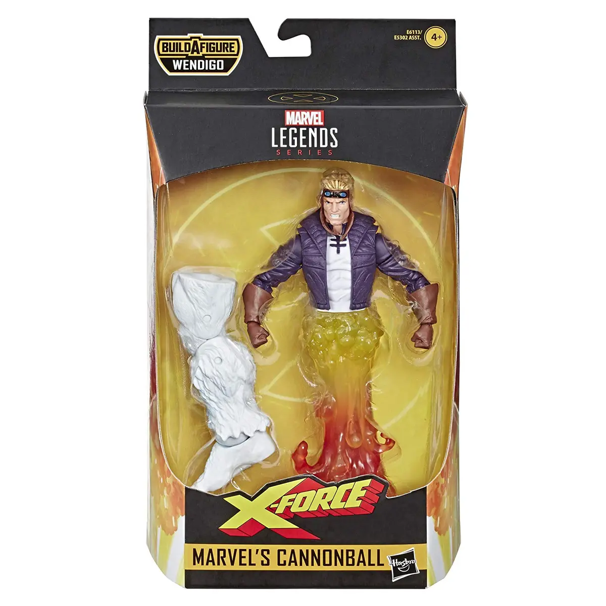 Hasbro - Marvel Legends - X-Force - Wendigo Baf - Marvel'S Cannonball 6-Inch Action Figure (E6113) 1