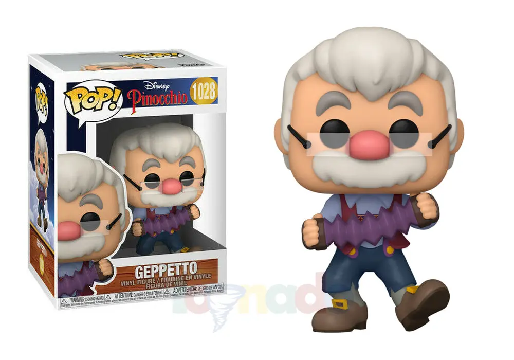 Funko Pop! Disney #1028 - Pinocchio - Geppetto Vinyl Figure Low Stock 1
