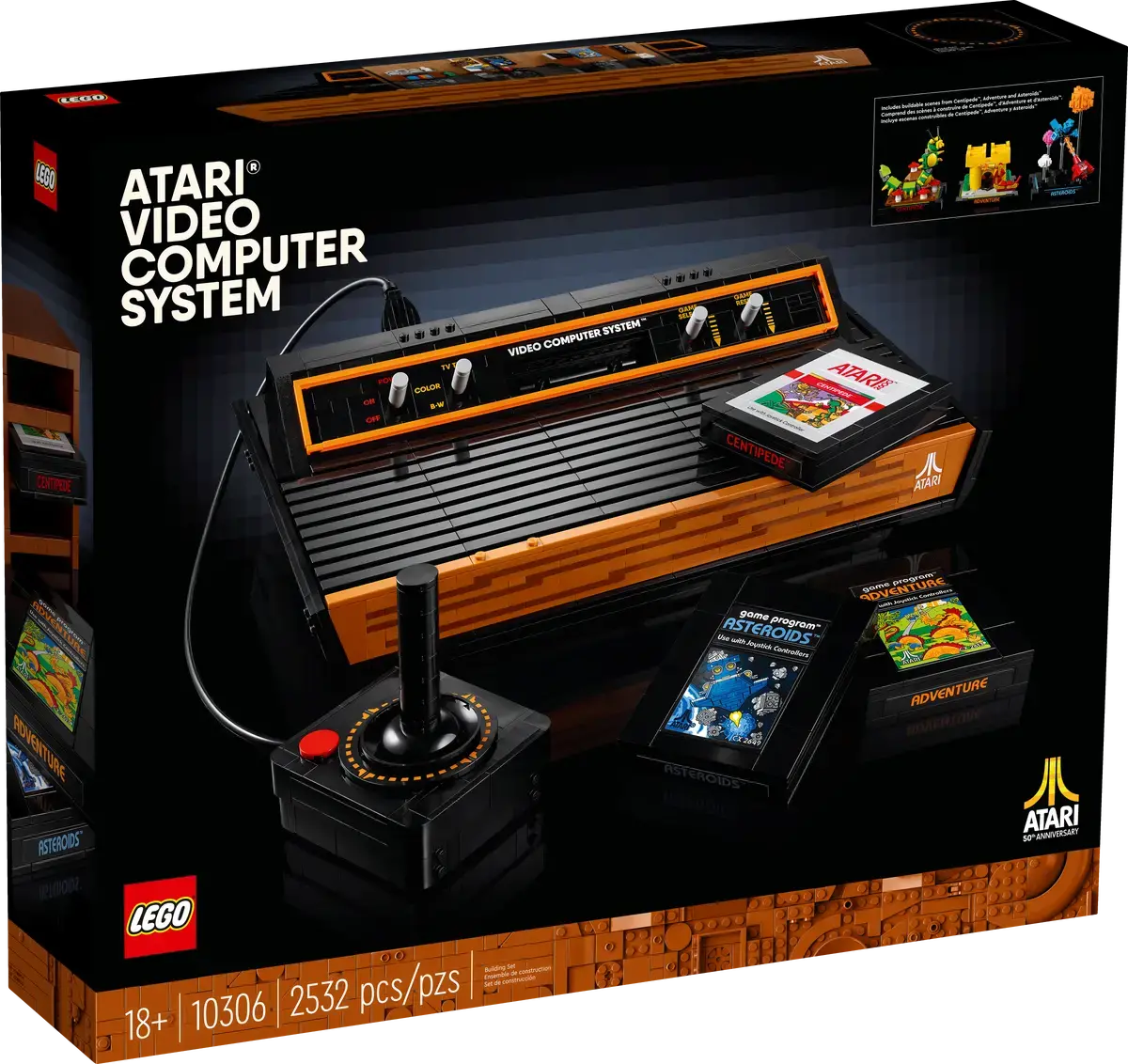 Lego Icons - Atari 2600 Video Computer System (50Th Anniversary) - Building Set (10306) Low Stock 1