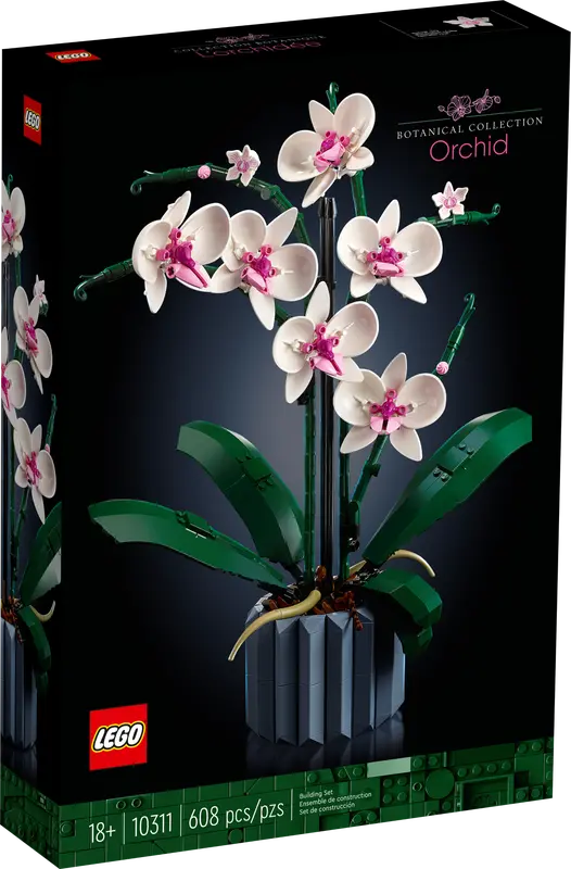 Lego Icons - Botanical Collection - Orchid (10311) Building Toy Low Stock 1