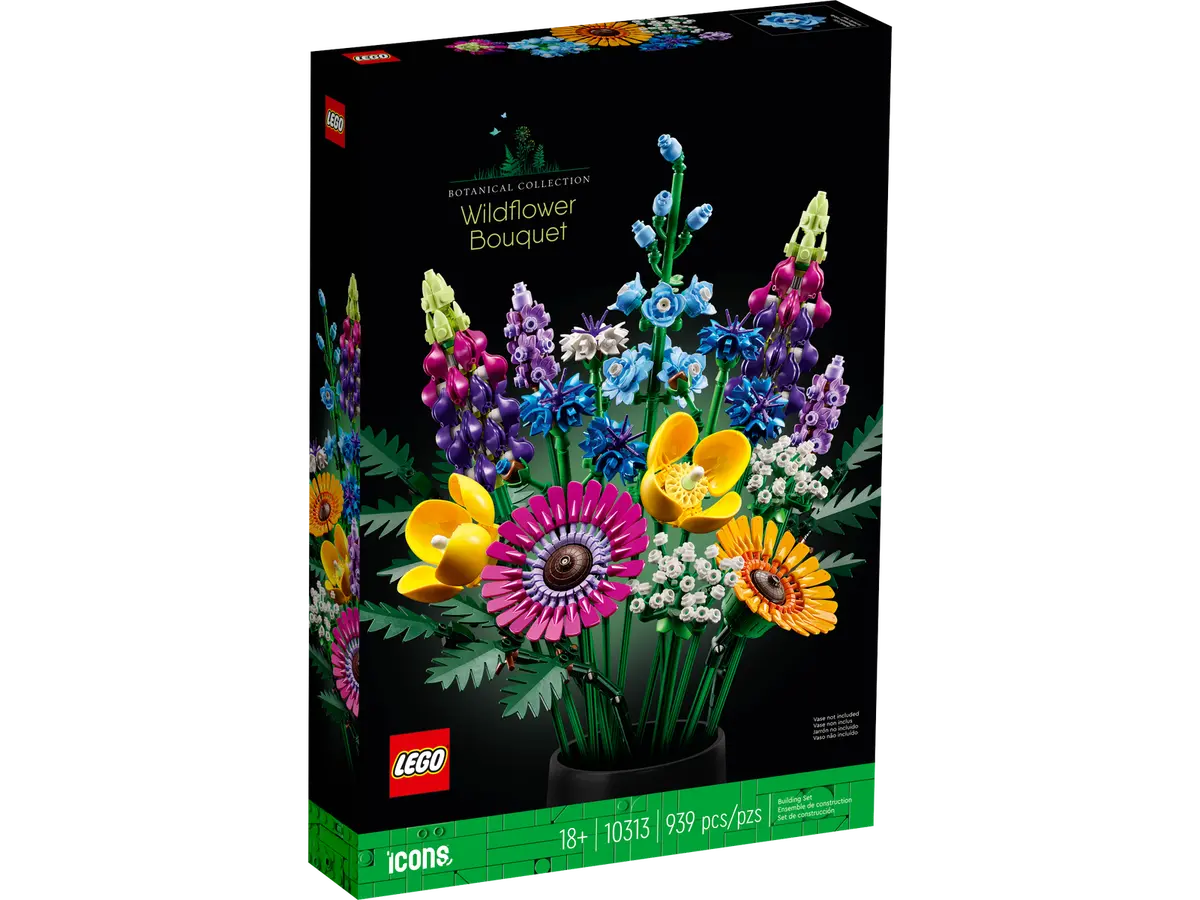 Lego Icons - Botanical Collection - Wildflower Bouquet (10313) Building Set Low Stock 1