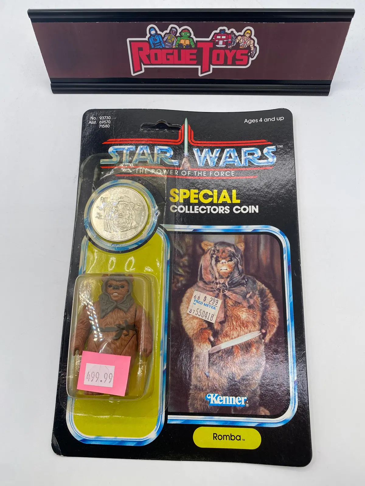 Kenner 1984 Star Wars The Power Of The Force Special Collectors Coin Romba 1