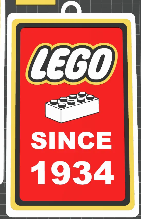 Signs Of The Times - Lego Since 1934 (2D Letters And Brick Graphic) - 9 X 5.3-Inch Sign (10515) Last One! 1