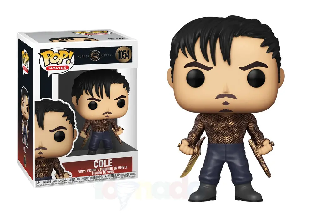 Funko Pop! Movies #1054 - Mortal Kombat - Cole Vinyl Figure 1