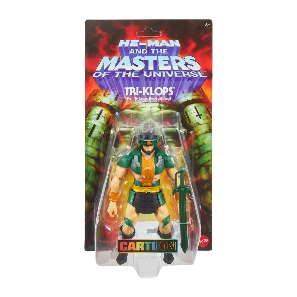 Masters Of The Universe: Origins - Cartoon Collection - 200X Tri-Klops Action Figure (Jhj93) Low Stock 1