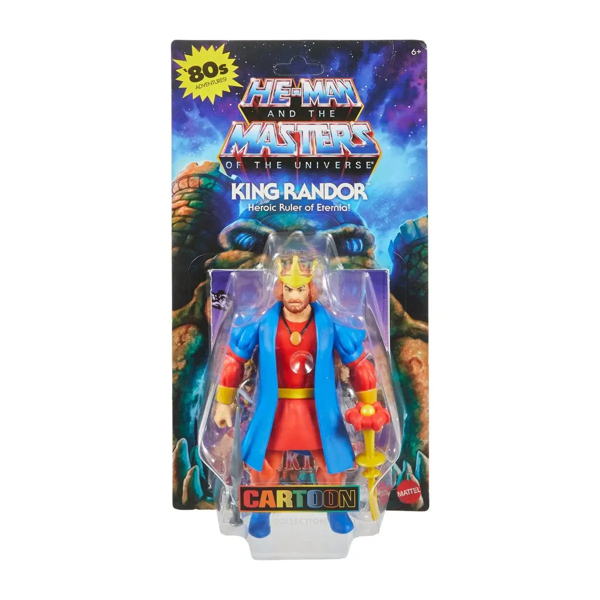 Masters Of The Universe (Motu) Origins - Cartoon Collection - King Randor Action Figure (Jkc44) Low Stock 1