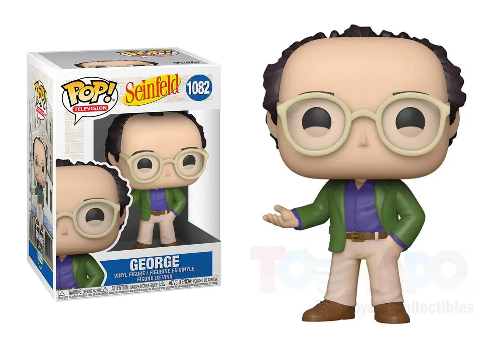 Funko Pop! Television #1082 - Seinfeld - George Vinyl Figure (53999) Low Stock 1
