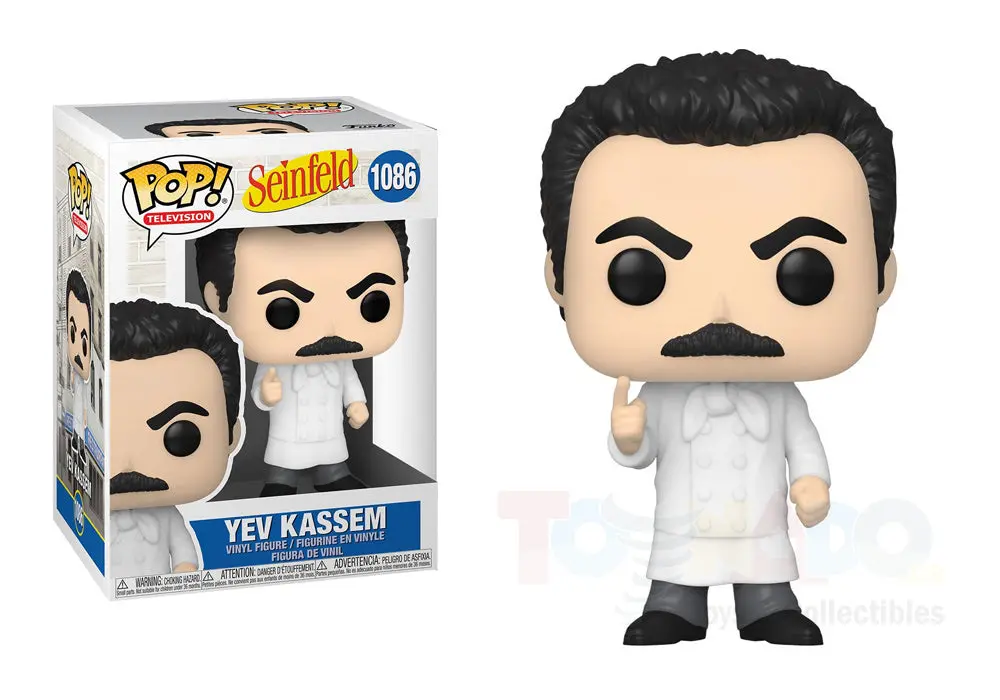 Funko Pop! Television #1086 - Seinfeld - Yev Kassem Vinyl Figure Last One! 1