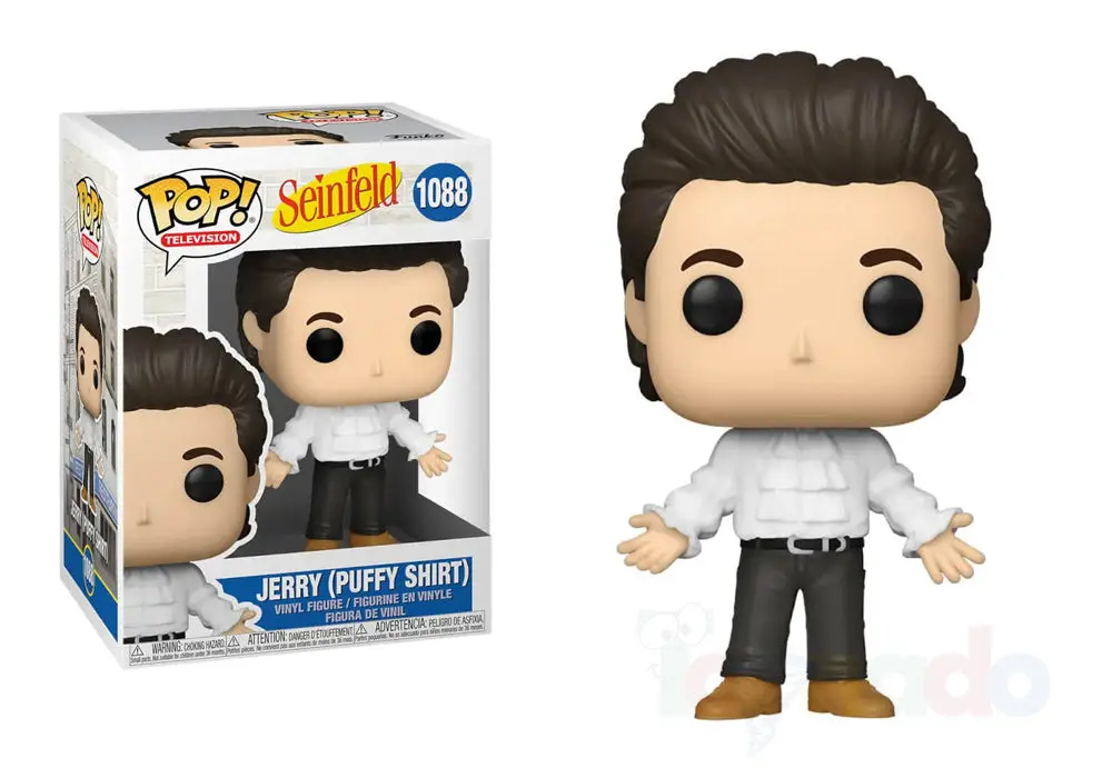Funko Pop! Television #1088 - Seinfeld - Jerry (Puffy Shirt) Vinyl Figure 1