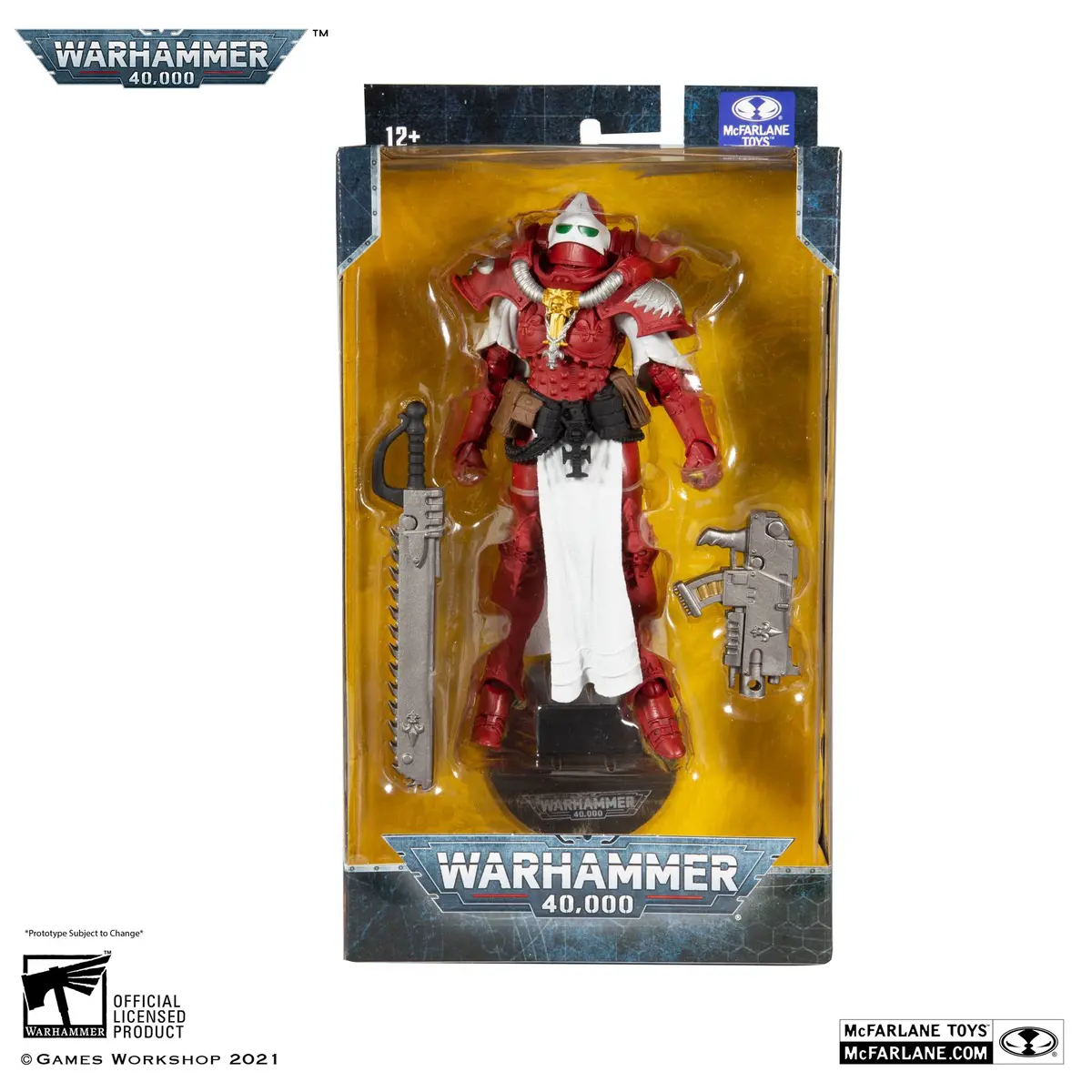 Mcfarlane Toys Warhammer 40,000 Adepta Sororitas Battle Sister Order Of The Bloody Rose Figure 10922 Last One! 1