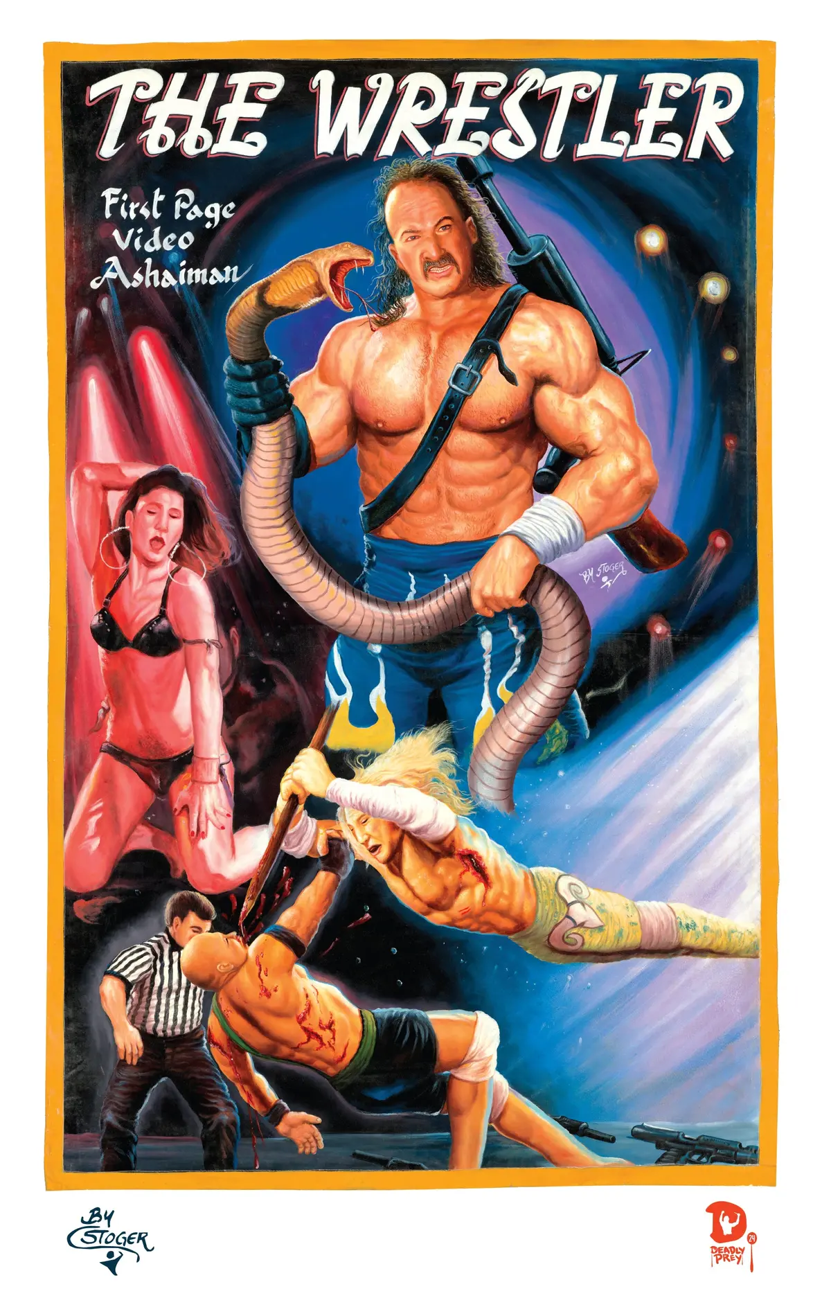 The Wrestler (High Quality Print) - Stoger 1