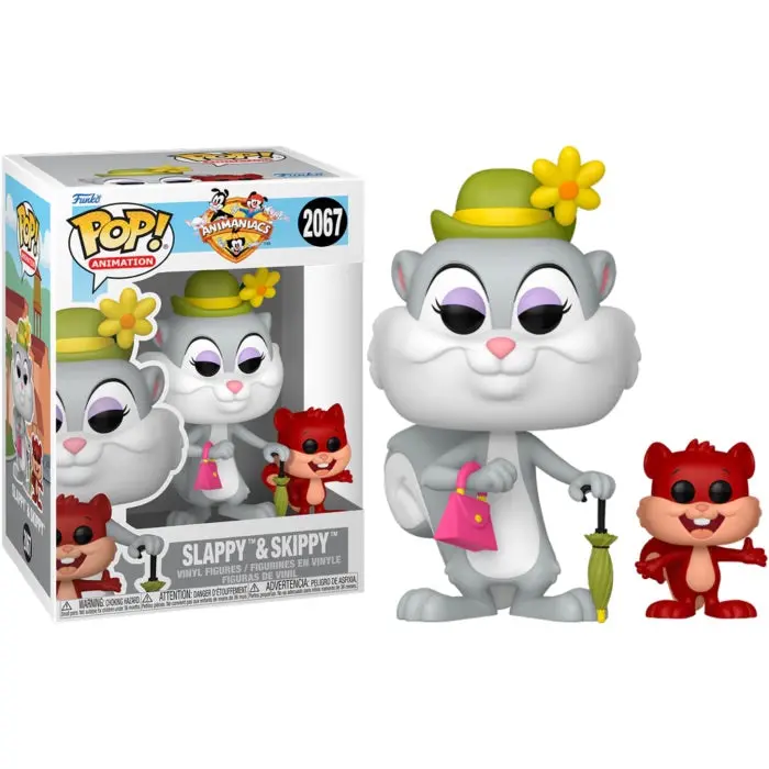 Funko Pop! Animation - Animaniacs - #2067 - Slappy & Buddy Duo Skippy Vinyl Figures (86299) 1