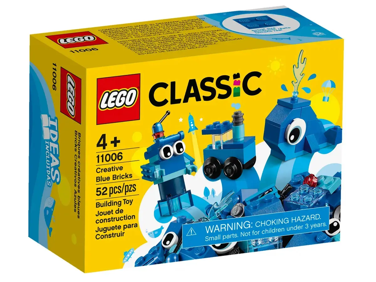Lego Classic - Creative Blue Bricks Retired Building Toy (11006) Last One! 1