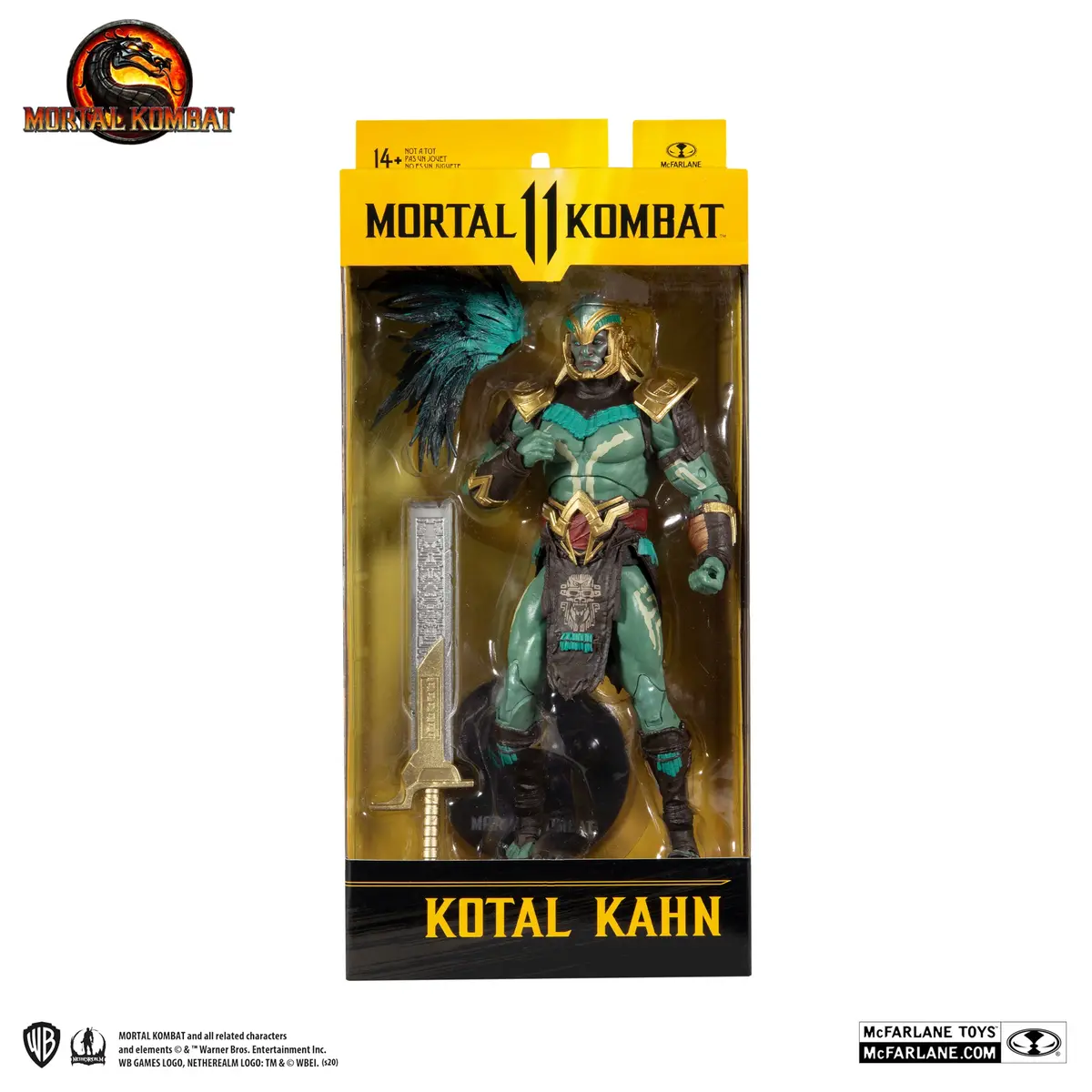Mcfarlane Toys - Mortal Kombat - Kotal Kahn (Cutter Of Men Skin) Action Figure (11057) 1