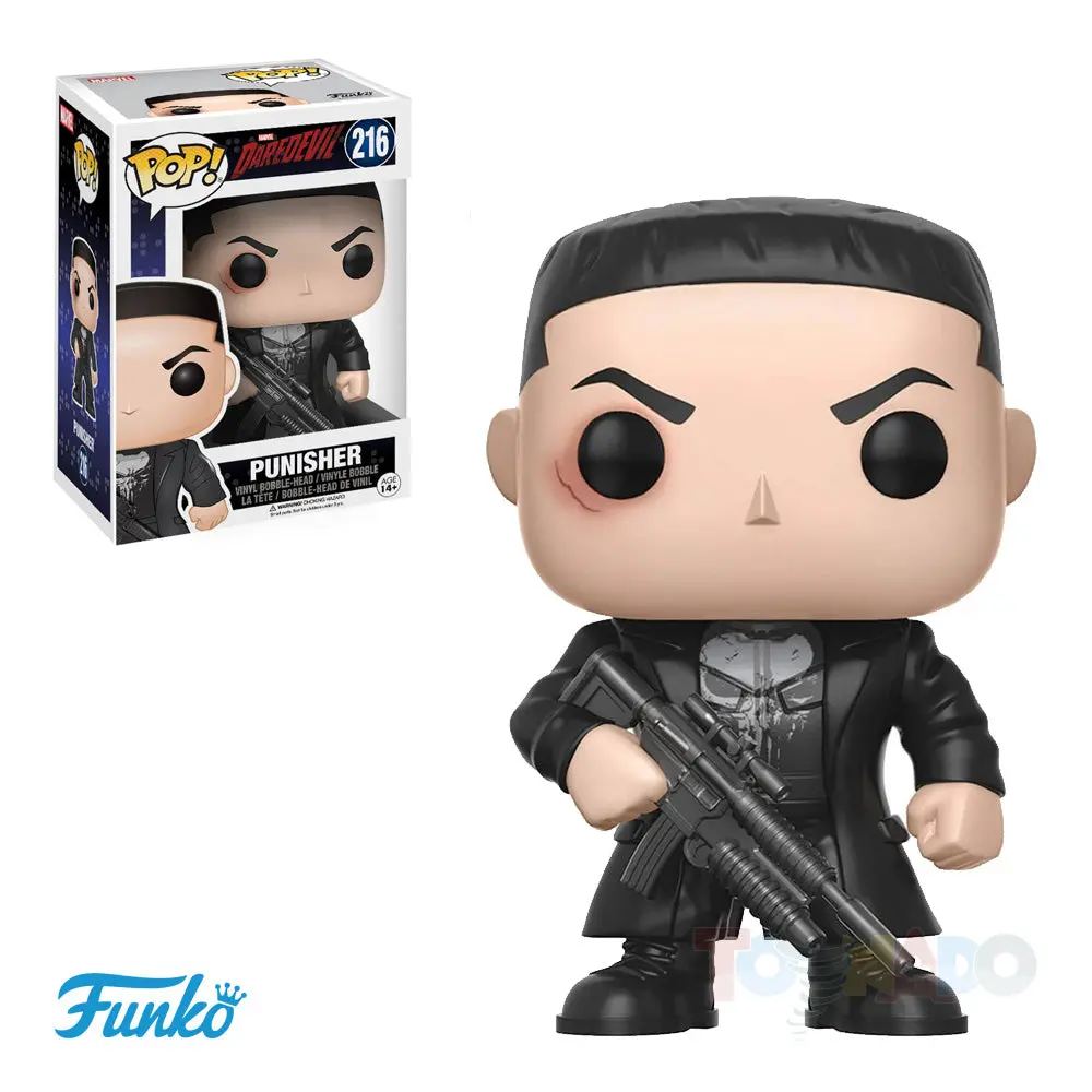 Funko Pop! Marvel #216 - Daredevil - Punisher Vinyl Figure (11092) Low Stock 1