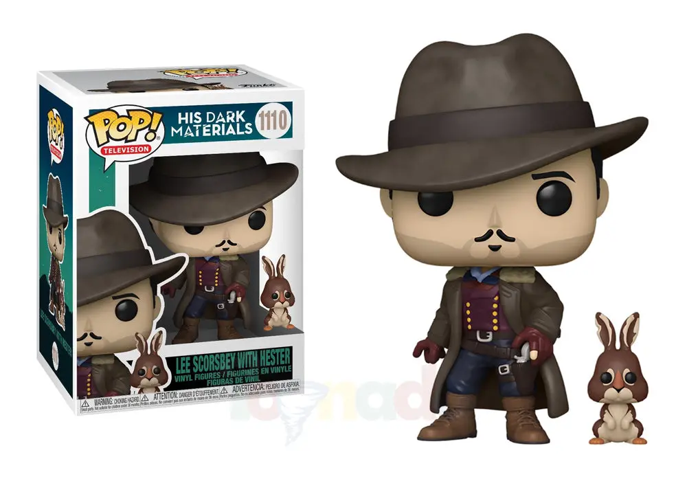 Funko Pop! Television #1110 - His Dark Materials - Lee Scorsbey With Hester Vinyl Figure Low Stock 1