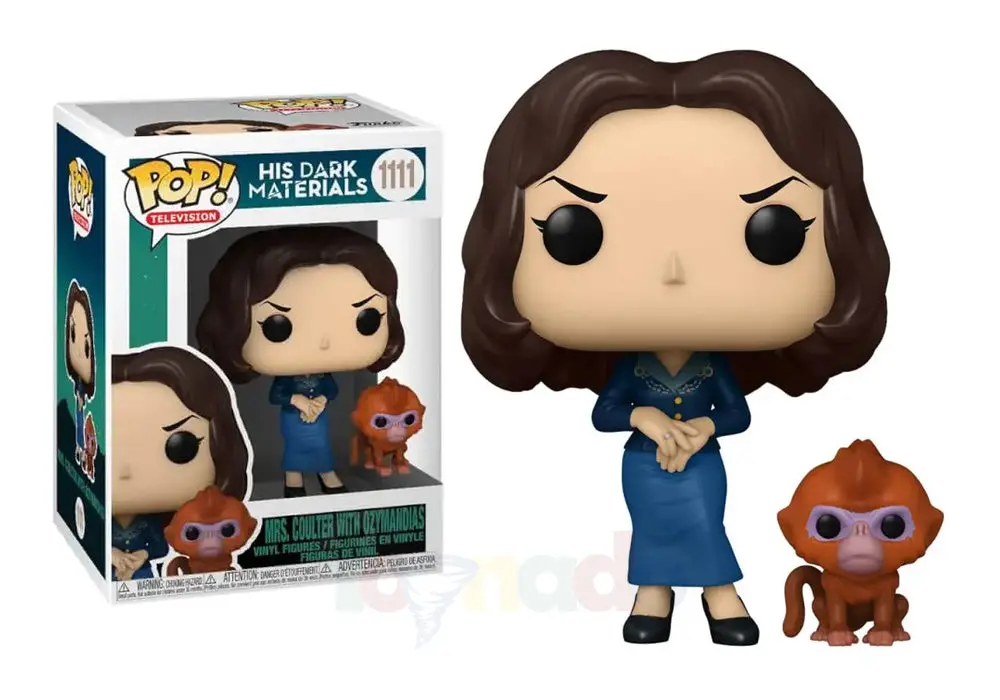 Funko Pop! Television #1111 - His Dark Materials - Mrs. Coulter With The Golden Monkey Vinyl Figure Low Stock 1