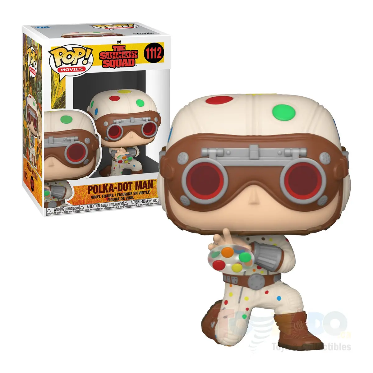 Funko Pop! Movies #1112 - The Suicide Squad - Polka-Dot Man Vinyl Figure Low Stock 1