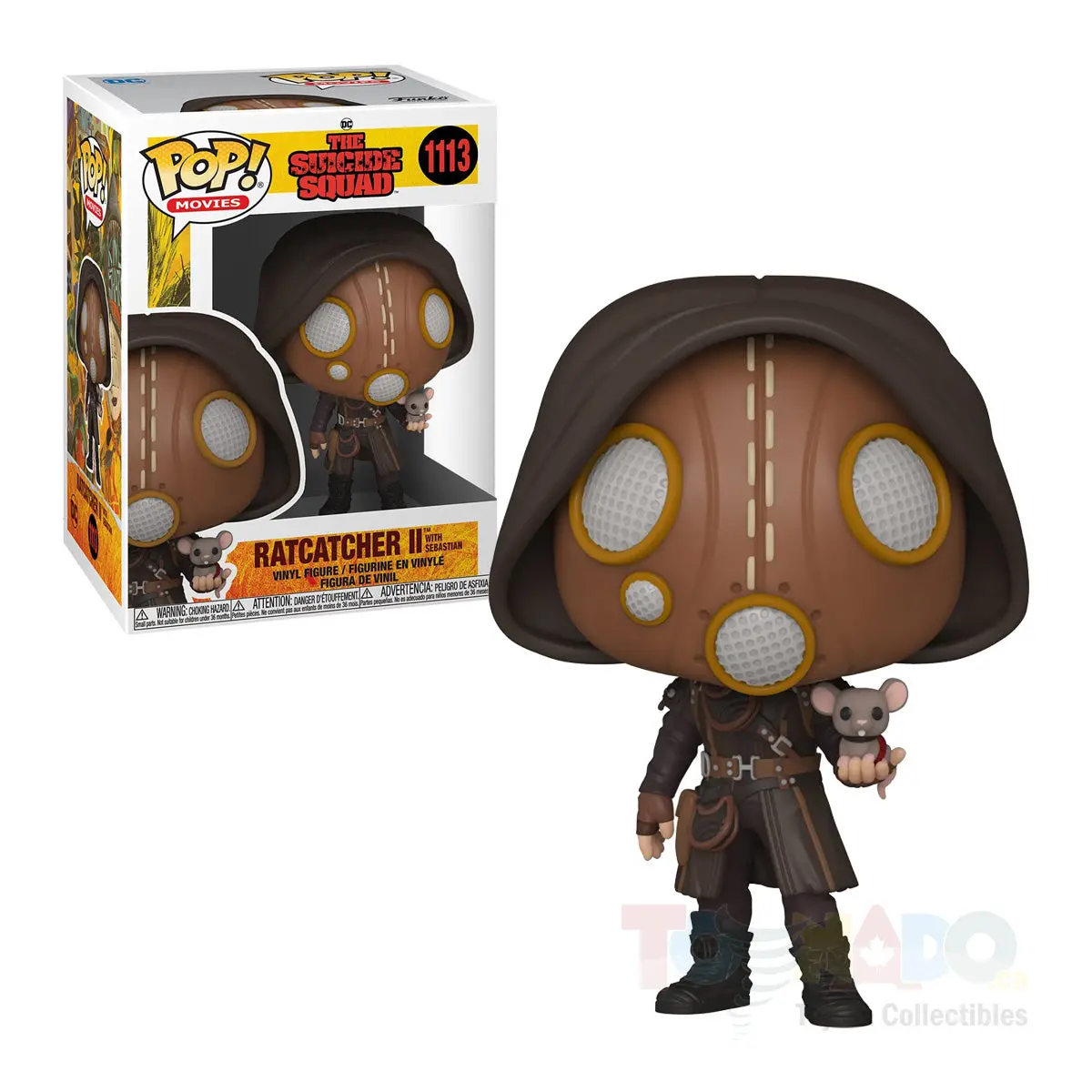 Funko Pop! Movies #1113 - The Suicide Squad - Ratcatcher Ii (With Sebastian) Vinyl Figure Low Stock 1