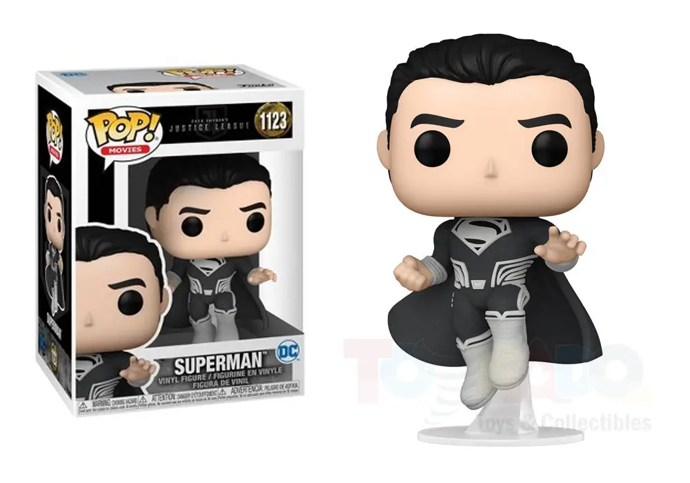 Funko Pop! Heroes #1123 - Zack Snyder's Justice League - Superman (Blacksuit) Vinyl Figure 1