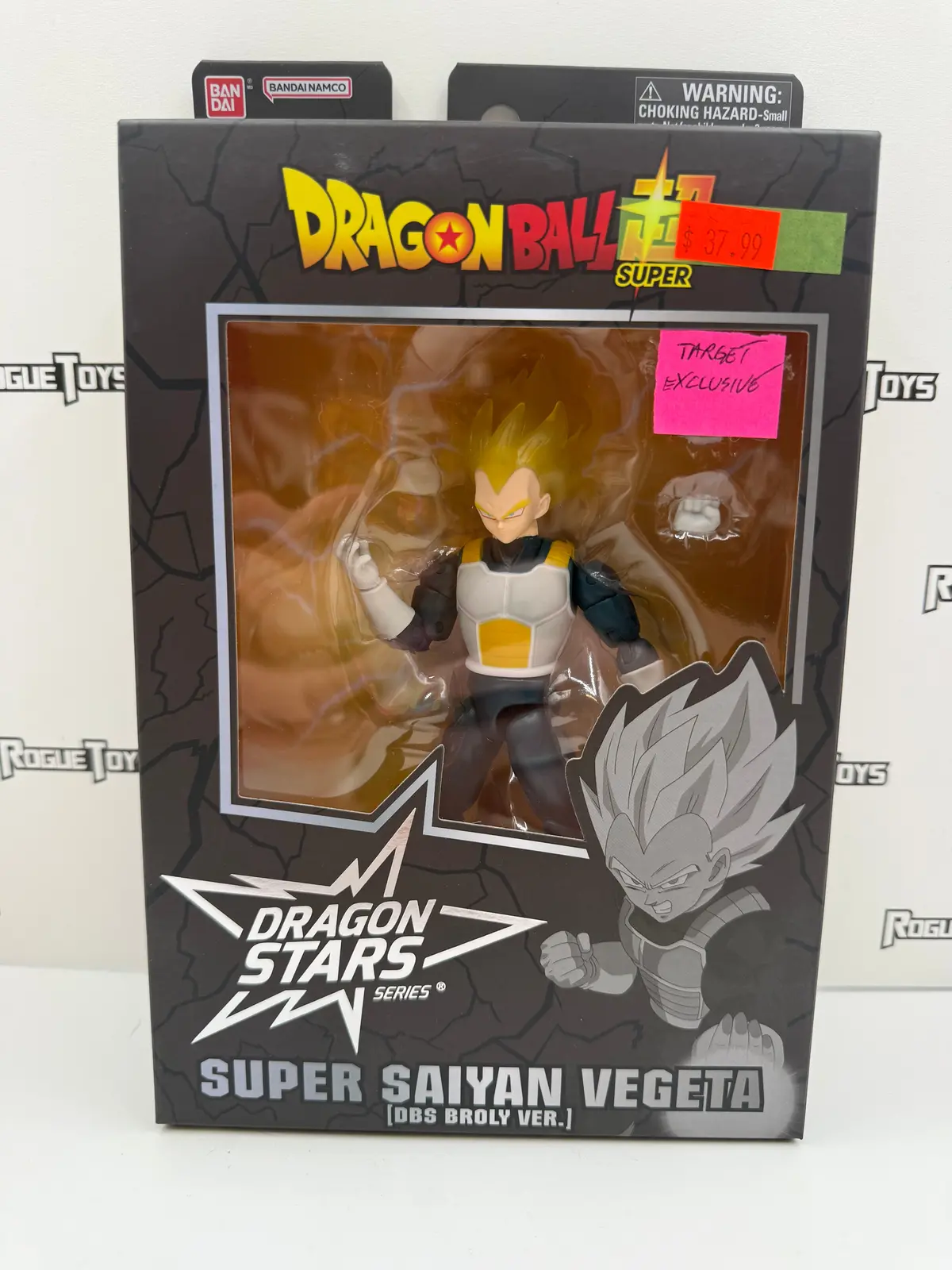 Bandai Dragon Ball Super Dragon Stars Series Super Saiyan Vegeta (Dbs Broly Ver.) (Target Exclusive) 1