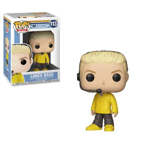 Funko Pop! Rocks #113 - Nsync - Lance Bass Vinyl Figure 1