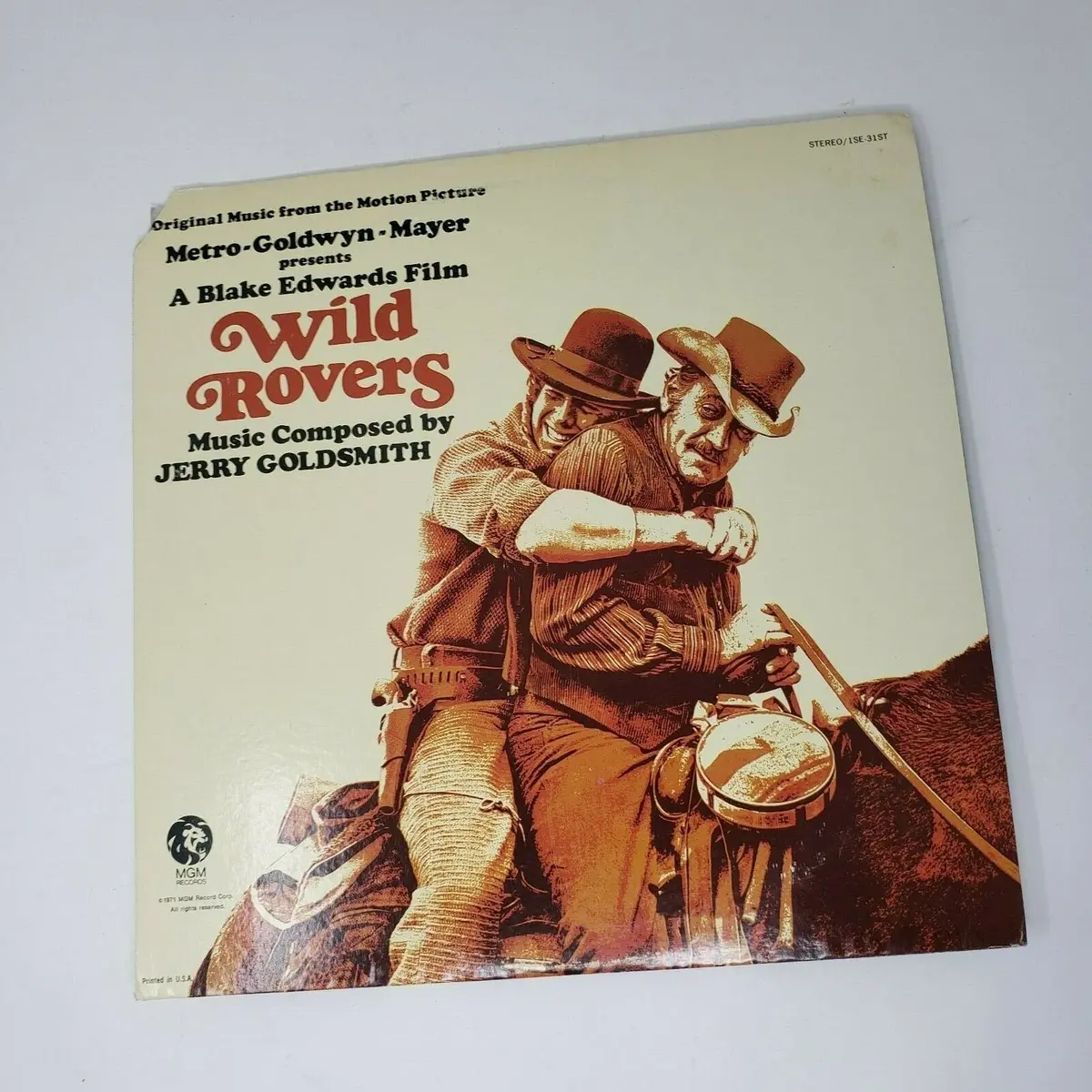 Movie Soundtrack Wild Rovers 1971 Us 10 Track Mgm Stereo Lp Album Vinyl Record 1