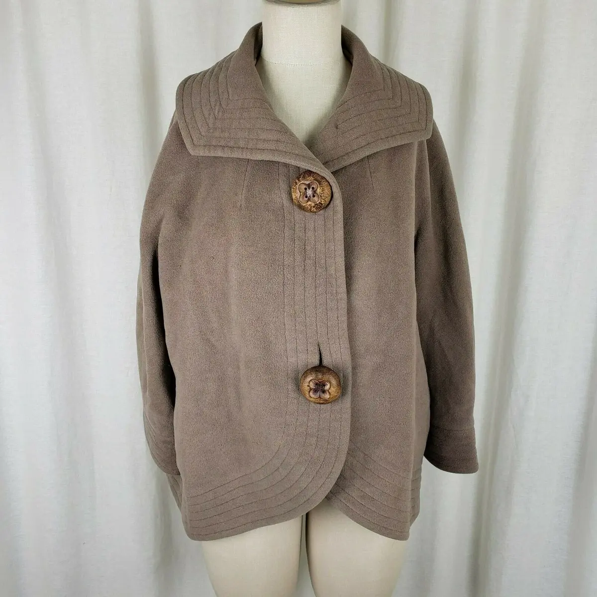 Vintage Pattullo Jo Copeland Moress Mcm 1950S Short Swing Coat Jacket Womens M L 1