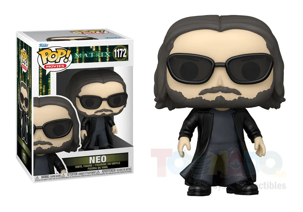 Funko Pop! Movies #1172 - The Matrix - Neo Vinyl Figure Low Stock 1