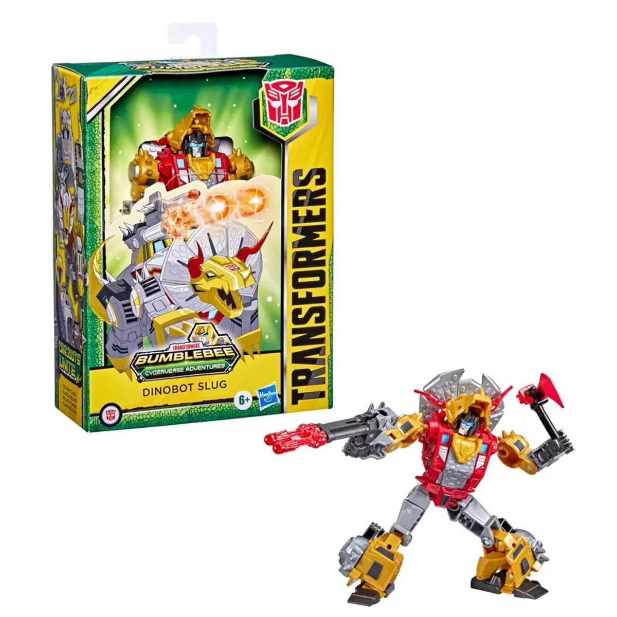 Transformers Bumblebee Cyberverse Adventures - Deluxe Class Dinobot Slug Action Figure (F2762) 1