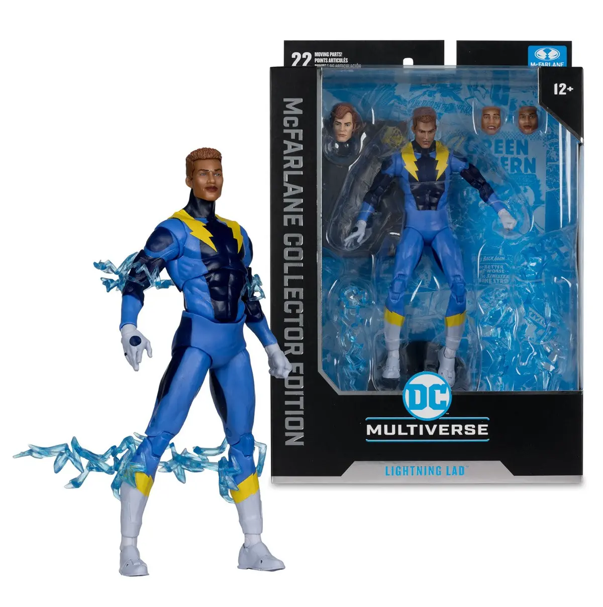 Mcfarlane Collector Edition 28 - Dc Multiverse - Lightning Lad (Legion Of Super-Heroes) Figure 17277 Low Stock 1