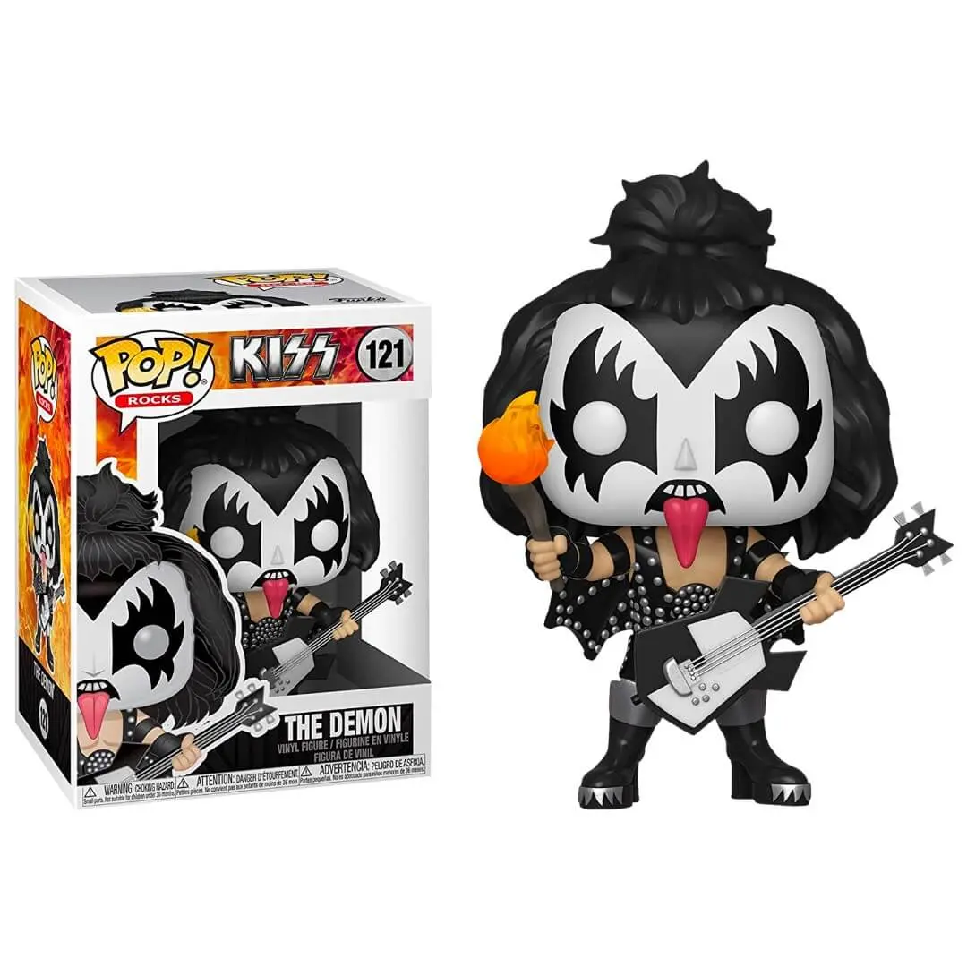 Funko Pop! Rocks - Kiss #121 - The Demon Vinyl Figure (28505) 1