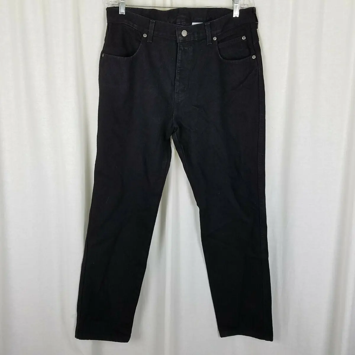Harley Davidson Black Denim Blue Jeans Womens 14P Nwt Vintage 80S High Waist Mom 1