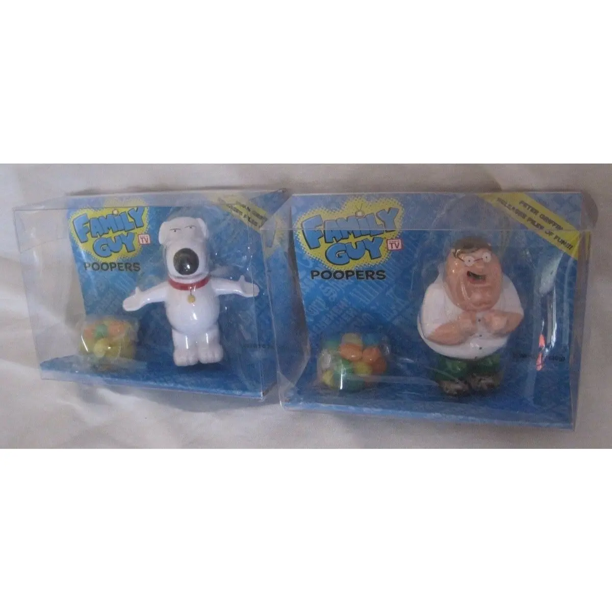 Family Guy Jelly Bean Candy Poopers Peter Brian Griffin Seen On Tv Pooping Toys 1