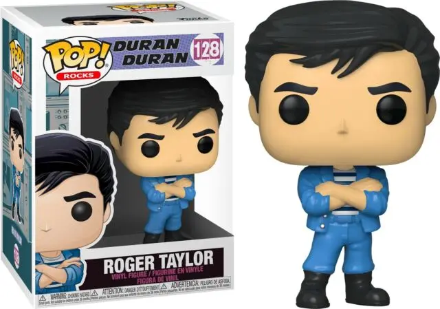 Funko Pop! Rocks - Duran Duran #128 - Roger Taylor Vinyl Figure 1