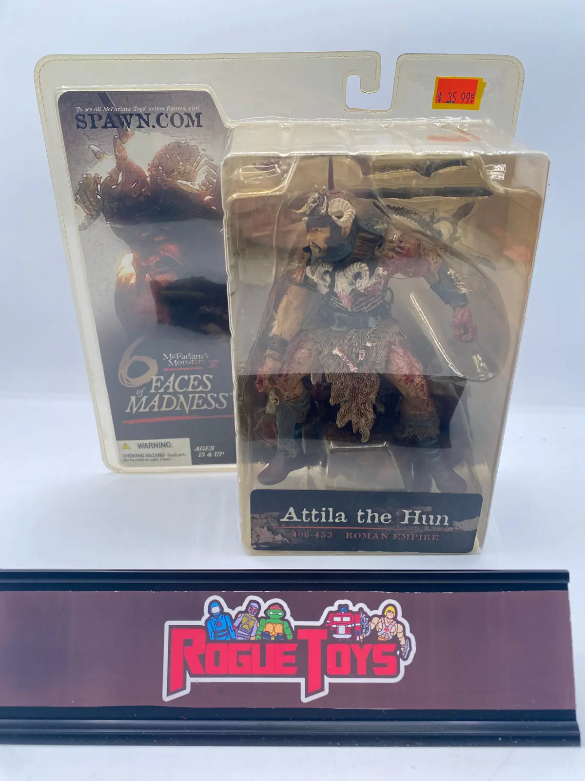 Mcfarlane Toys Mcfarlane’S Monsters Iii 6 Faces Of Madness Attila The Hun 1