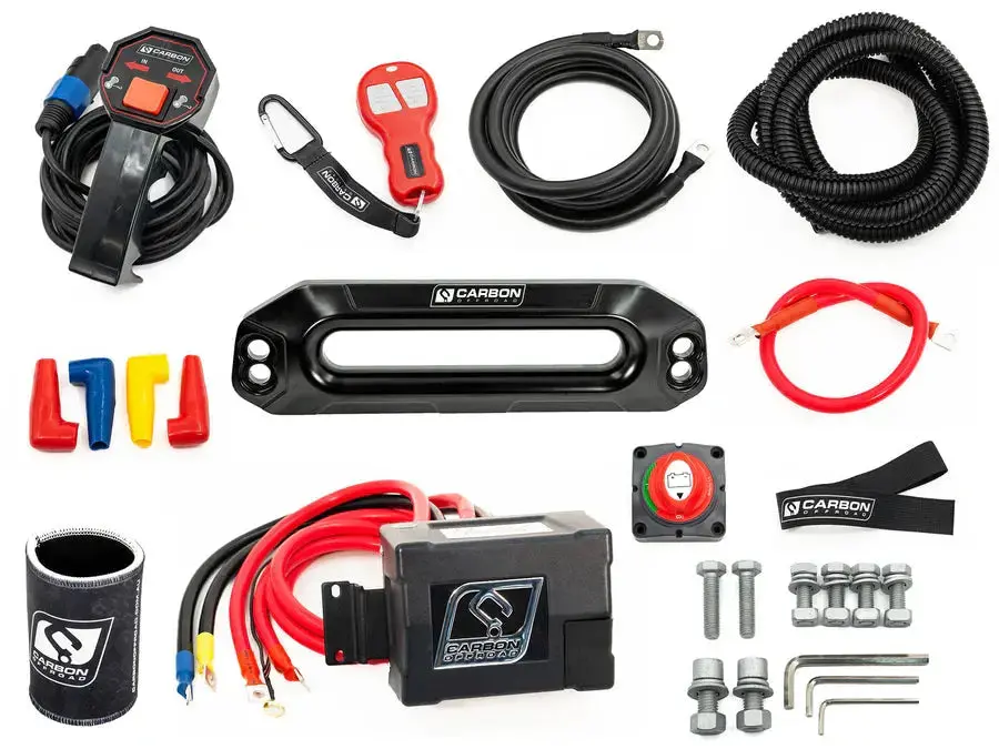 Carbon Winch Accessory Kit 12V 1