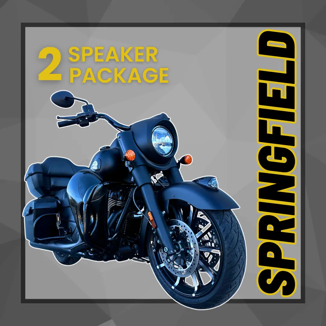 Indian Springfield 2 Speaker Audio Package 1
