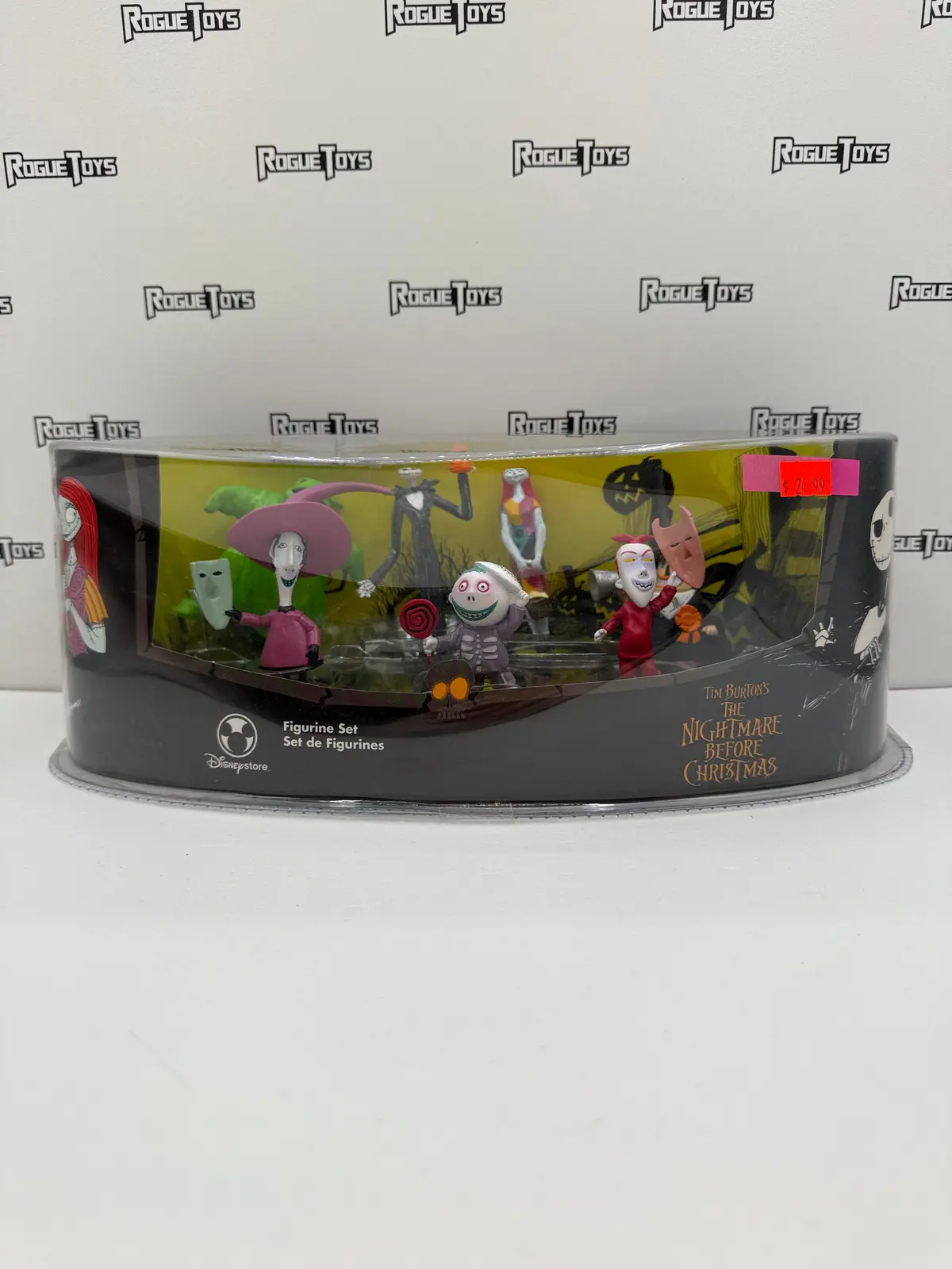 Disney Store The Nightmare Before Christmas 7-Piece Figurine Set 1