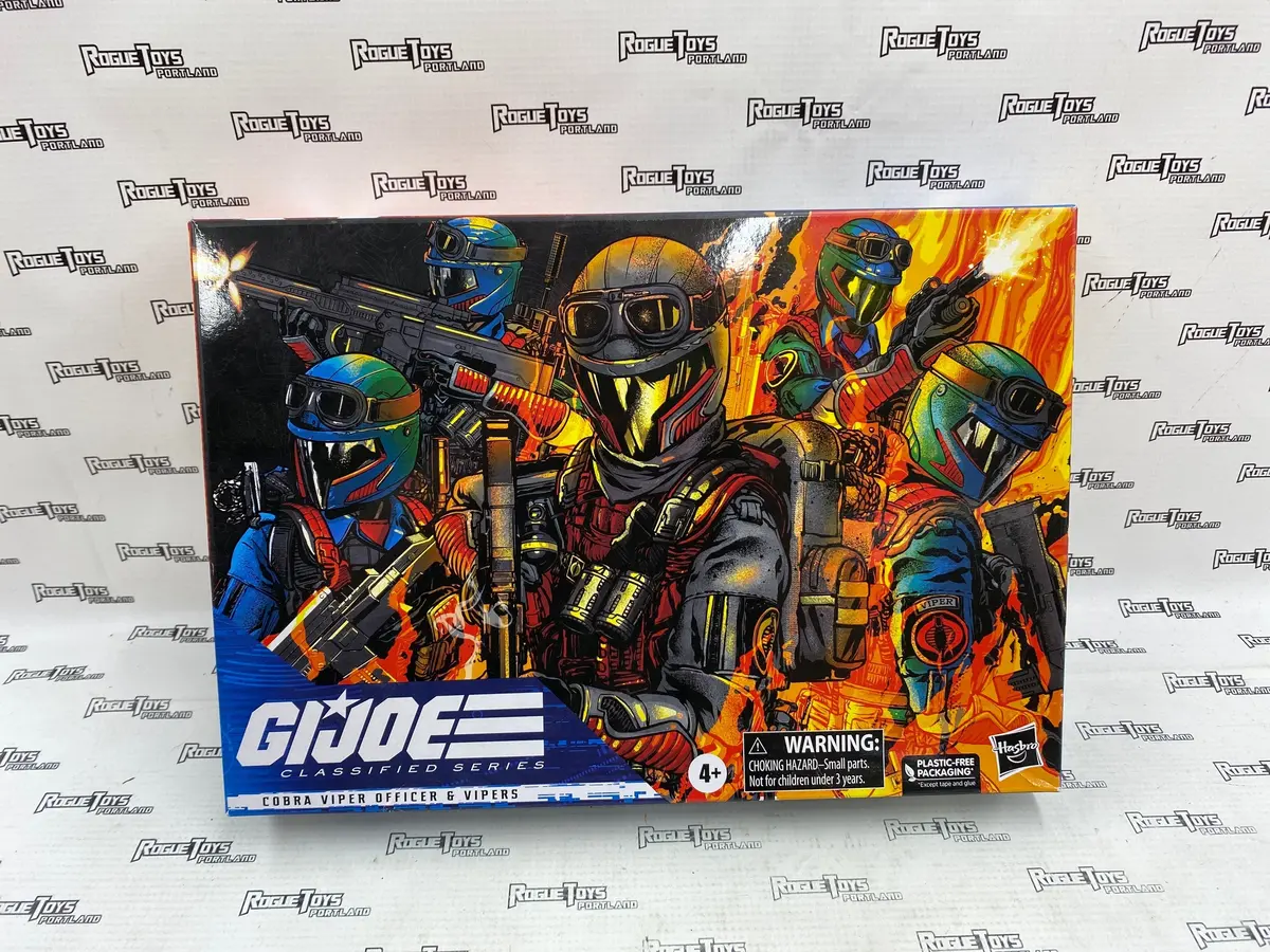 Gi Joe Classified Cobra Viper Officer & Vipers 1