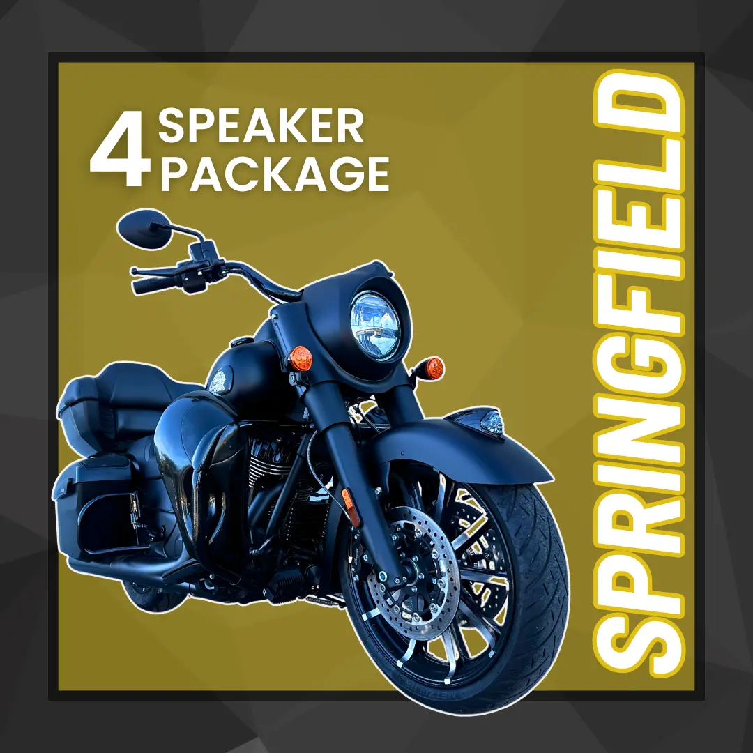 Indian Springfield 4 Speaker Audio Package 1