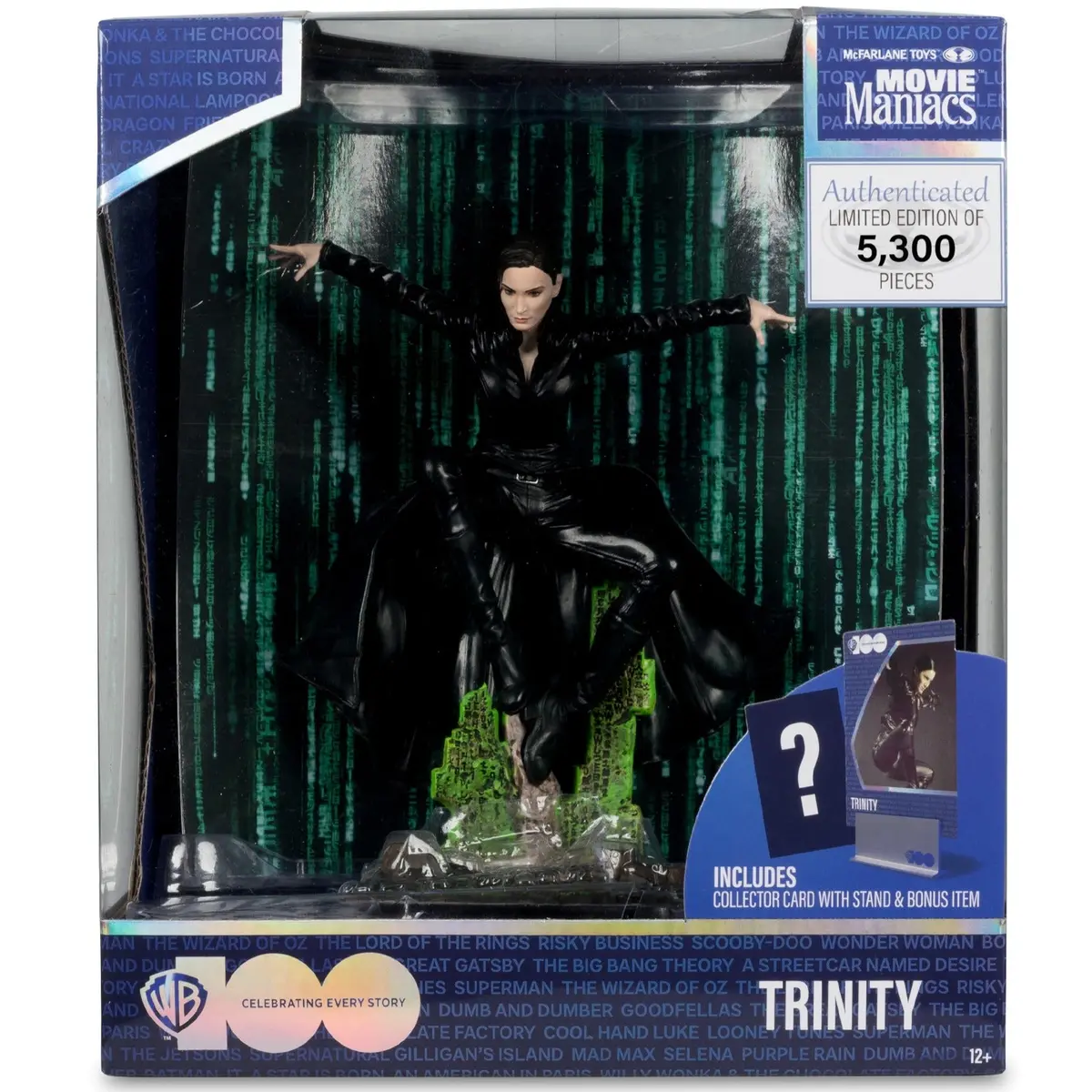Movie Maniacs Wb100 - The Matrix - Trinity Limited Edition 6-Inch Posed Figure (14014) 1