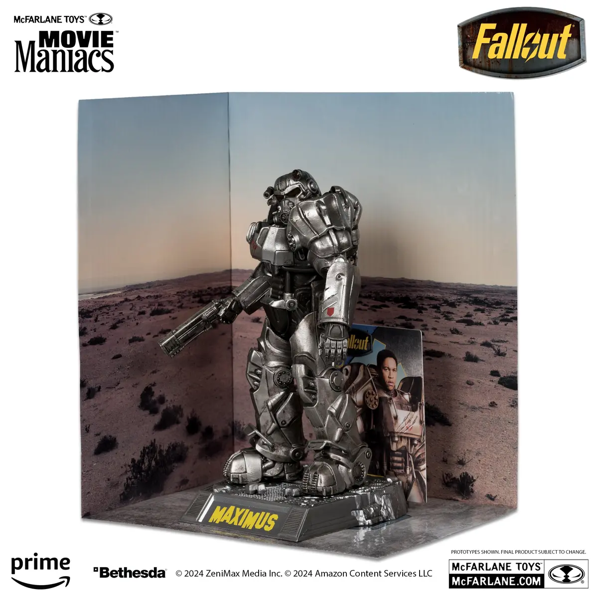 Movie Maniacs - Fallout - Maximus Limited Edition 6-Inch Posed Figure (14047) 2