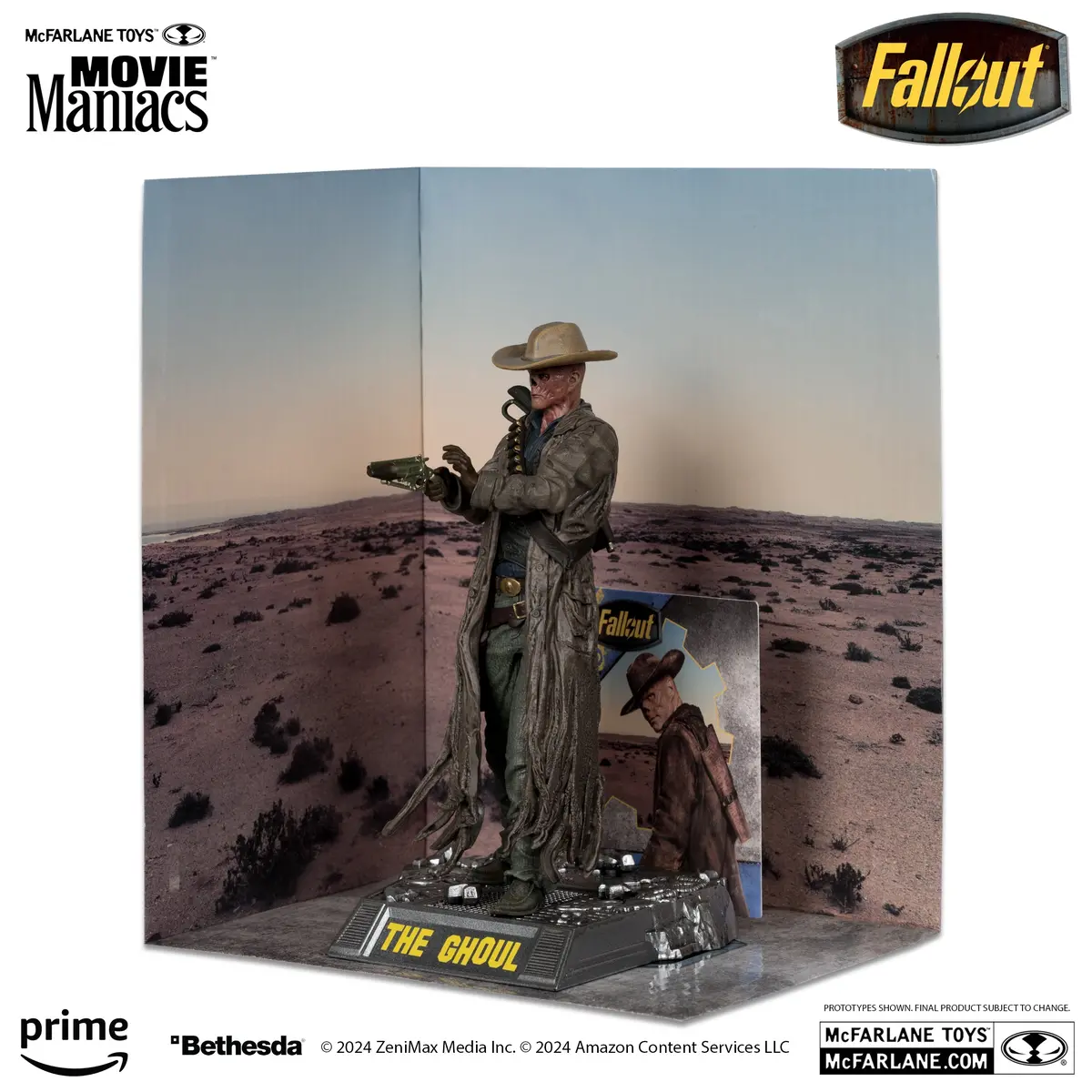 Movie Maniacs - Fallout - The Ghoul Limited Edition 6-Inch Posed Figure (14048) 2