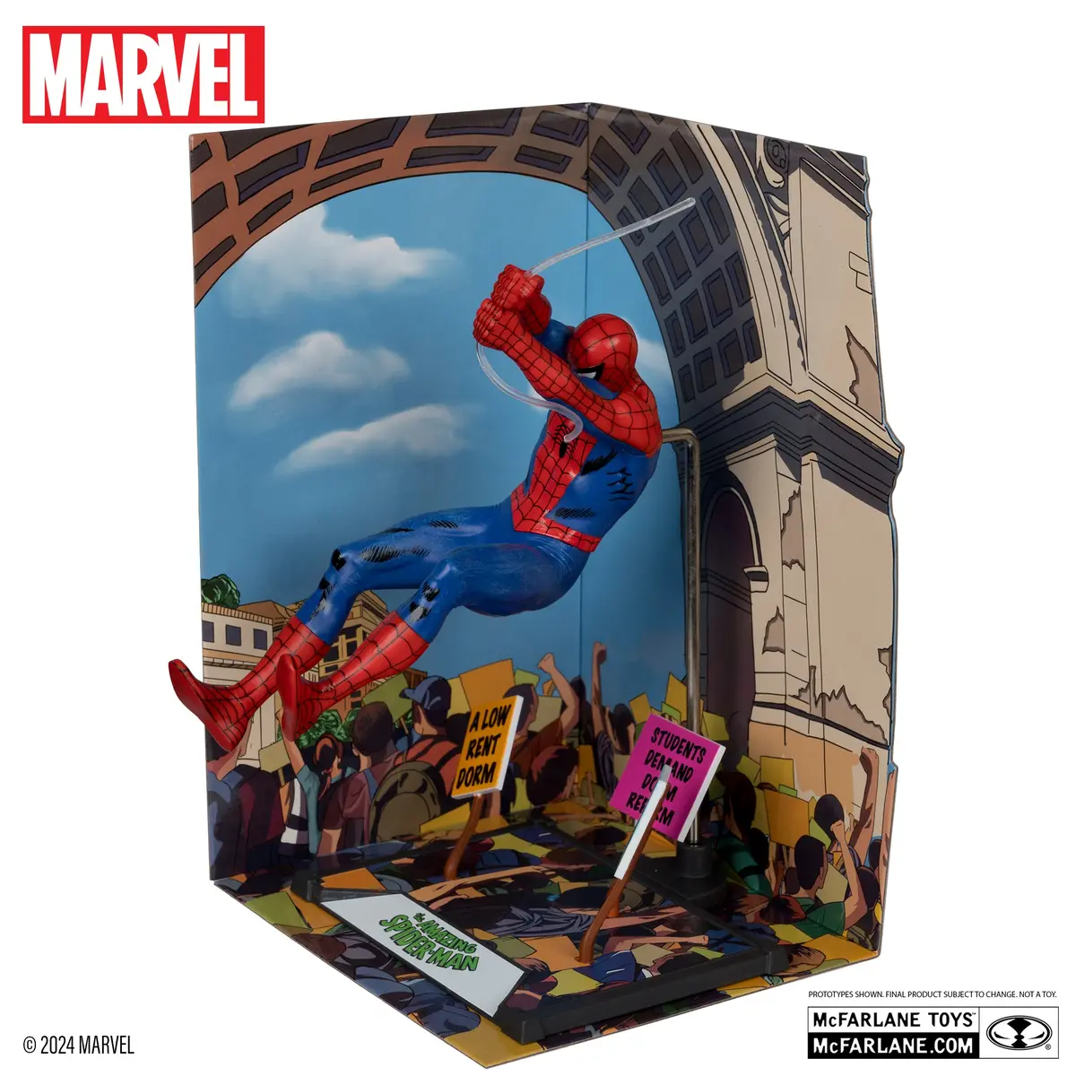 [Pre-Order] Marvel Collection - Spider-Man (The Amazing Spider-Man #68) Gold Label Diorama (14761) 1