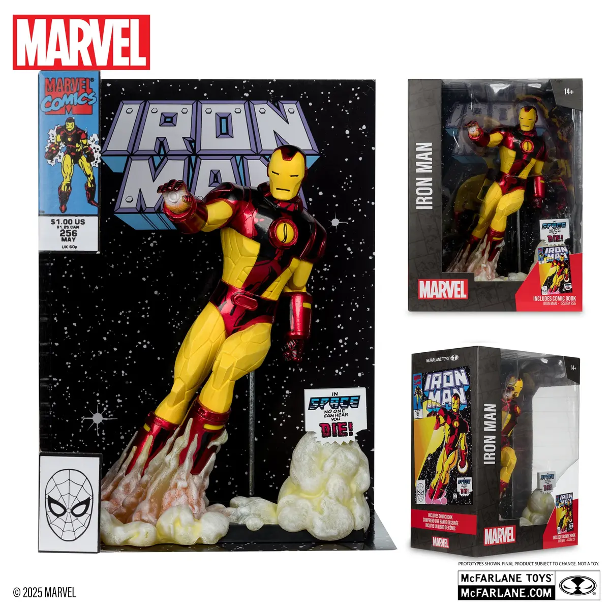 Marvel Collection - Iron Man (Iron Man #256) 1:6Th Diorama (14798) Last One! 1