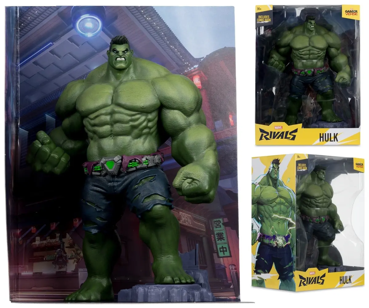 Mcfarlane - Marvel Rivals (Game) - Hulk 1:6Th Scale Collectible Posed Figure W/Scene & Comic (14851) Low Stock 1