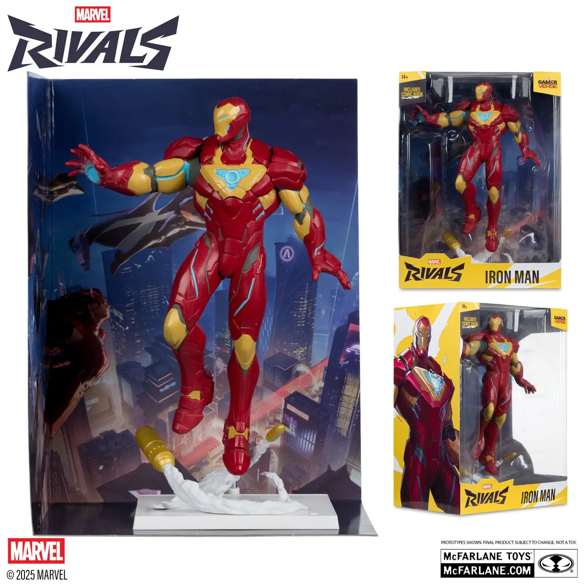 Mcfarlane Marvel Rivals - Iron Man (Marvel Rivals) 1:6Th Scale Collectible 14861 Low Stock 1