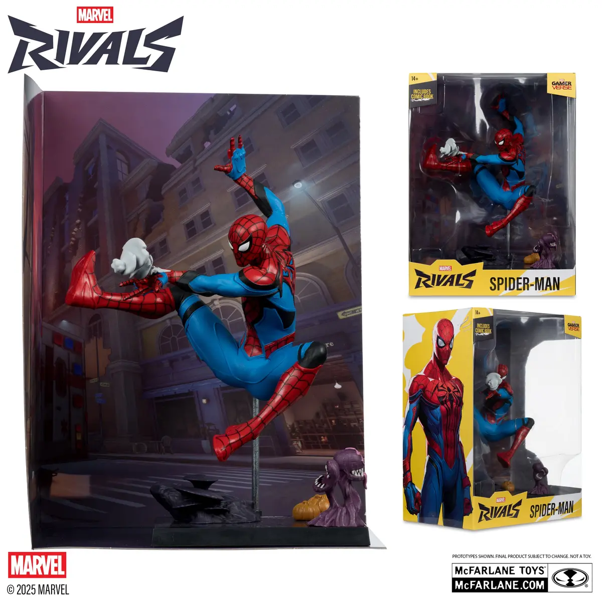 Mcfarlane Marvel Rivals - Spider-Man (Marvel Rivals) 1:6Th Scale Collectible 14862 Low Stock 1