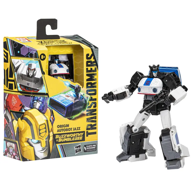 Transformers: Buzzworthy Bumblebee - Origin Autobot Jazz Exclusive Action Figure (F7018) Low Stock 1